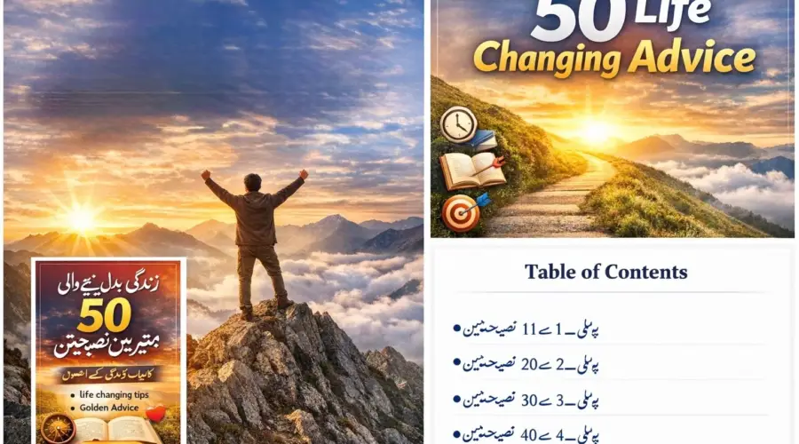 زندگی بدل دینے والی نصیحتیں