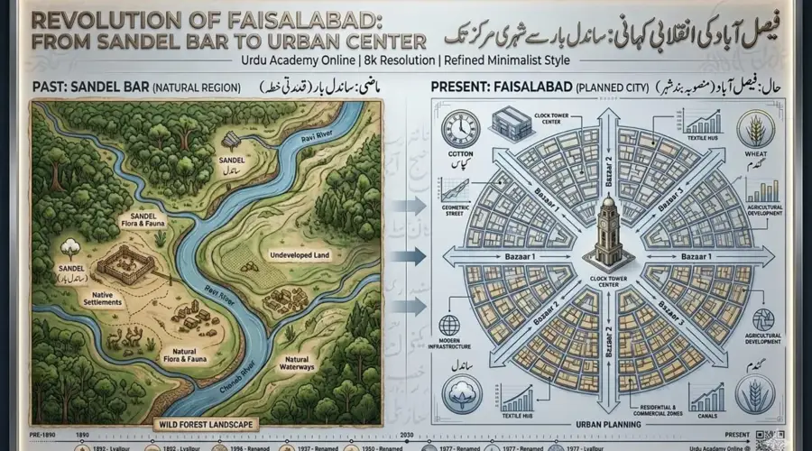 ساندل بار: بنجر زمین سے تہذیب کے گلستان تک ساندل بار کی تاریخ
